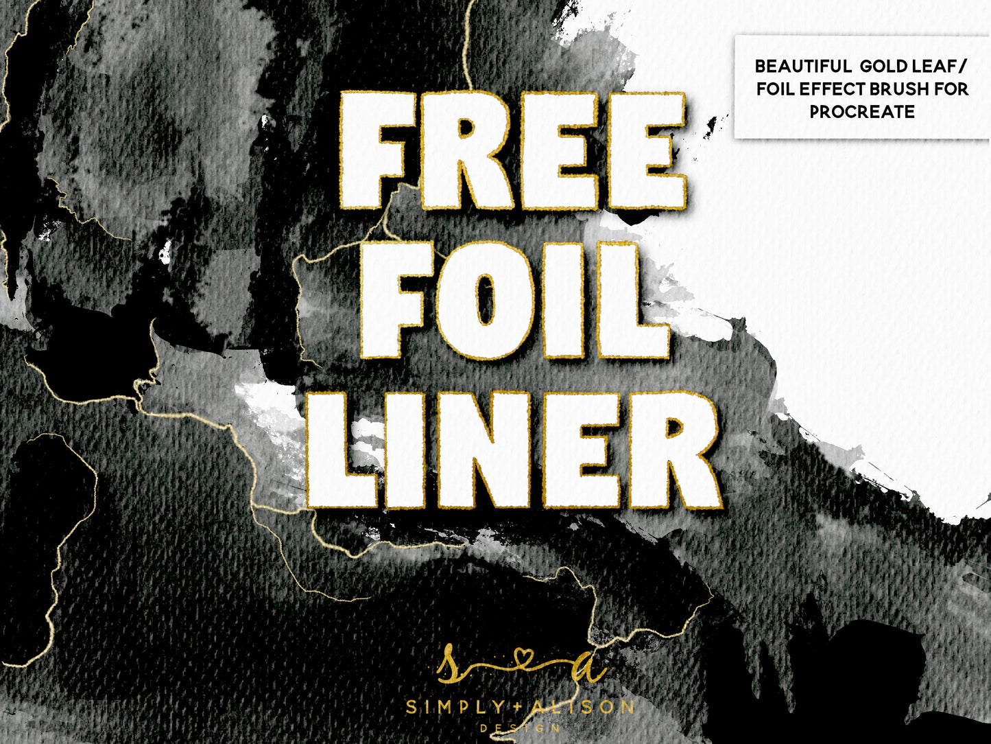 Free Foil Procreate Brush