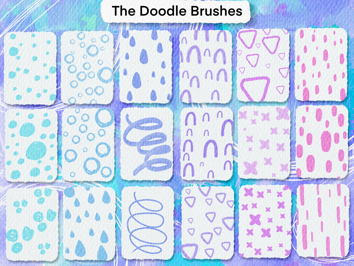 The Abstract Watercolor Brushes