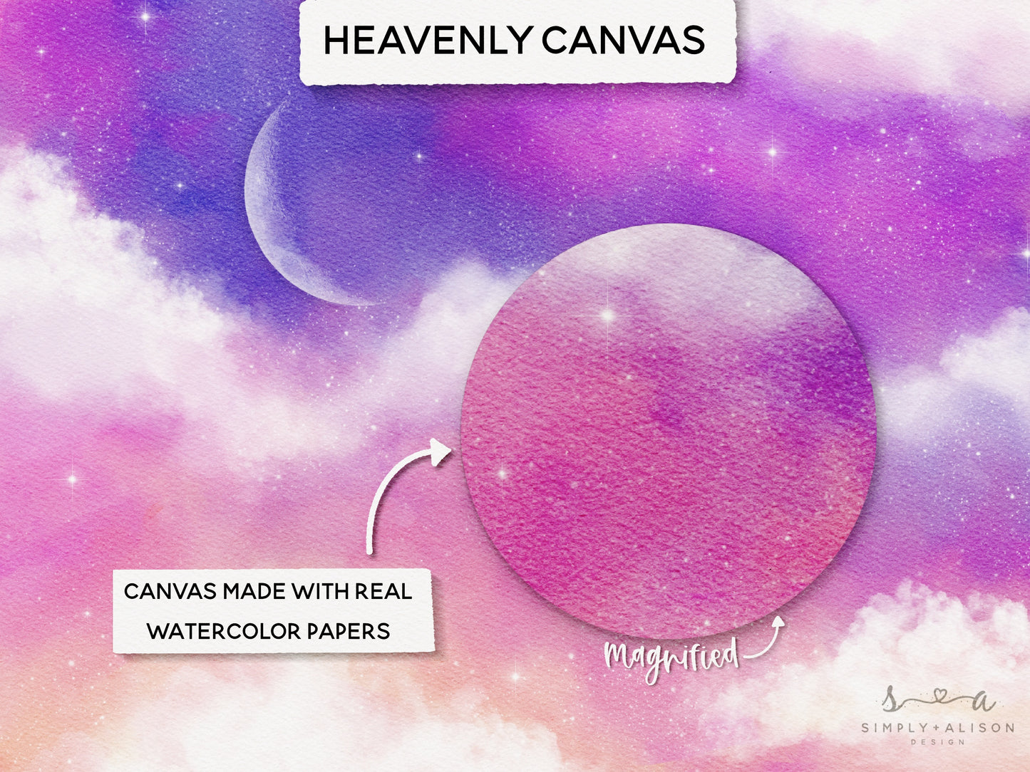 Realistic Textured Canvases