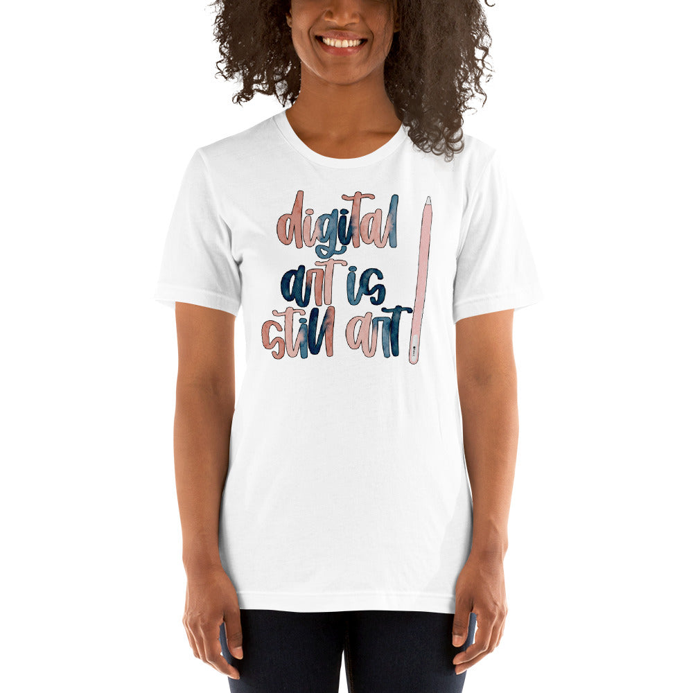 Wilson Design Group (Originals) Custom My Favorite Athlete Calls Me Dad T-Shirt 2X-LG Unisex Adult T-Shirt / White w/ Light Blue Writing