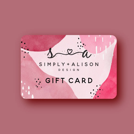 Simply Alison Gift Card