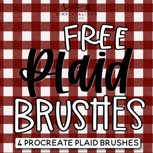 Procreate Plaid Brushes